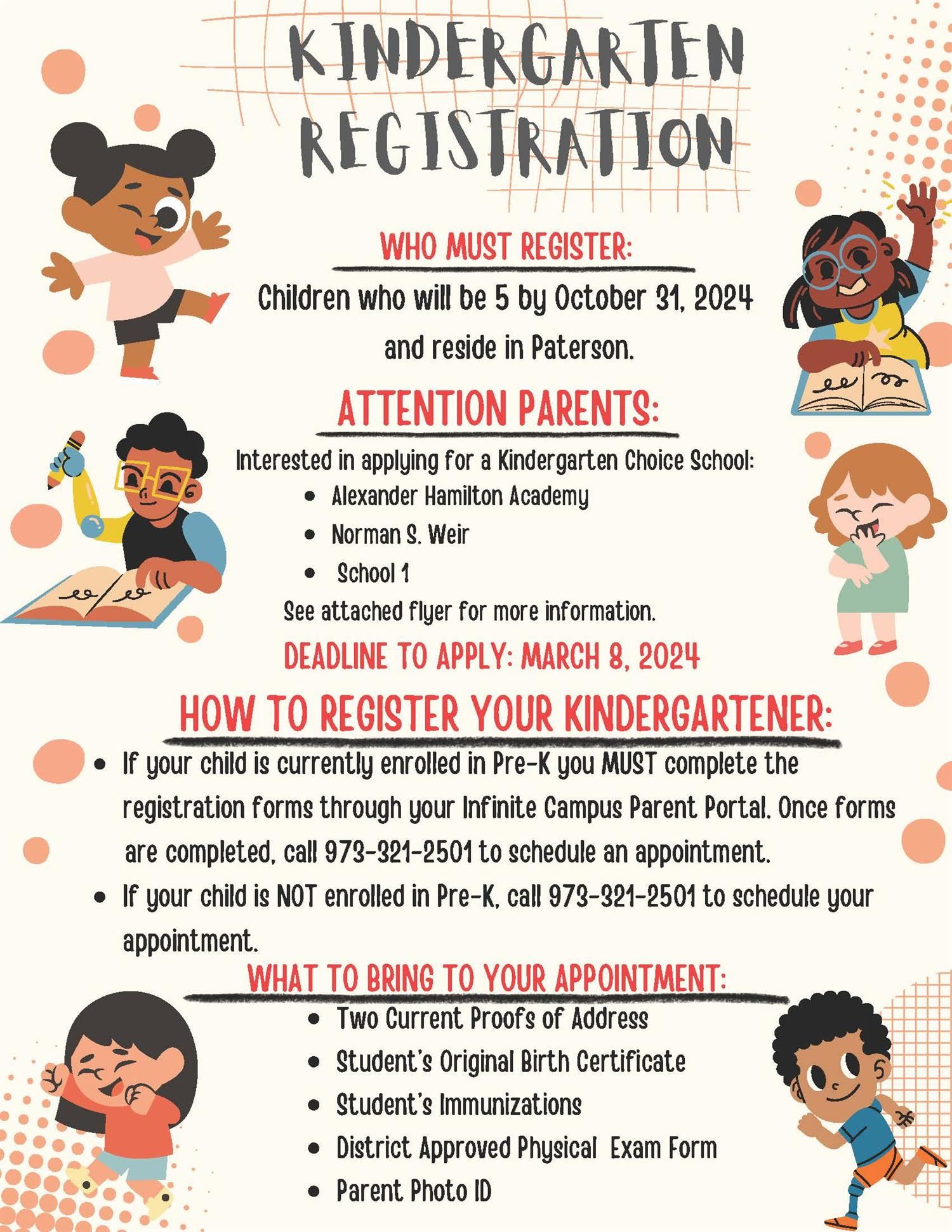 Central Registration / Kindergarten Registration